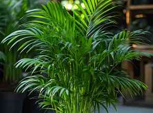 Parlor palm(Chamaedorea elegans)