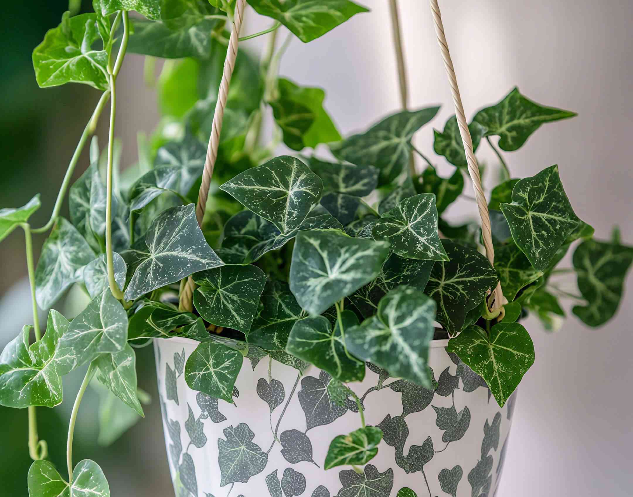 Algerian ivy(Hedera canariensis)