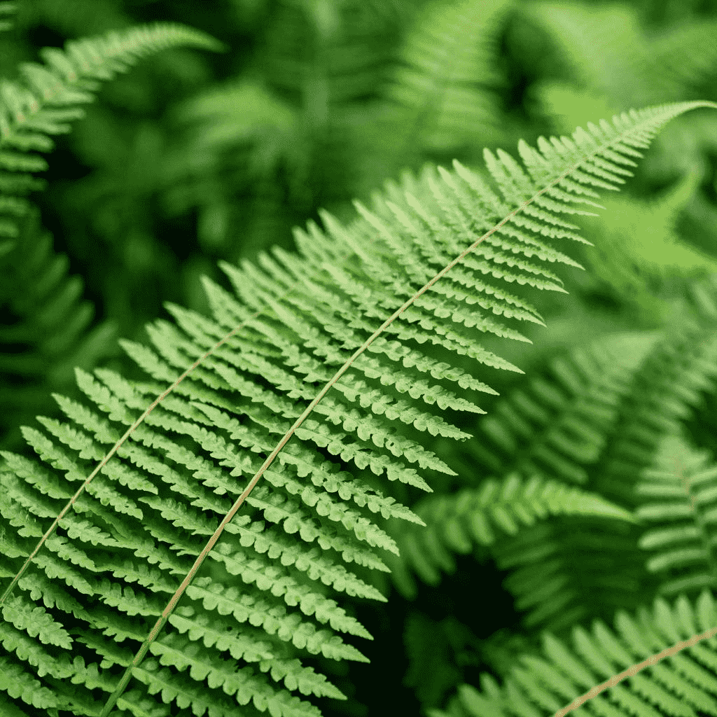 Boston fern(Nephrolepis exaltata)