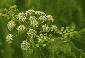 Poison hemlock(Conium maculatum)