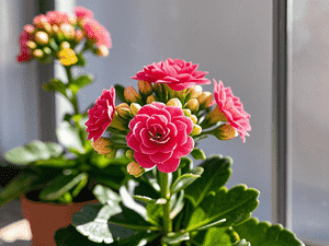 Florist kalanchoe(Kalanchoe blossfeldiana)