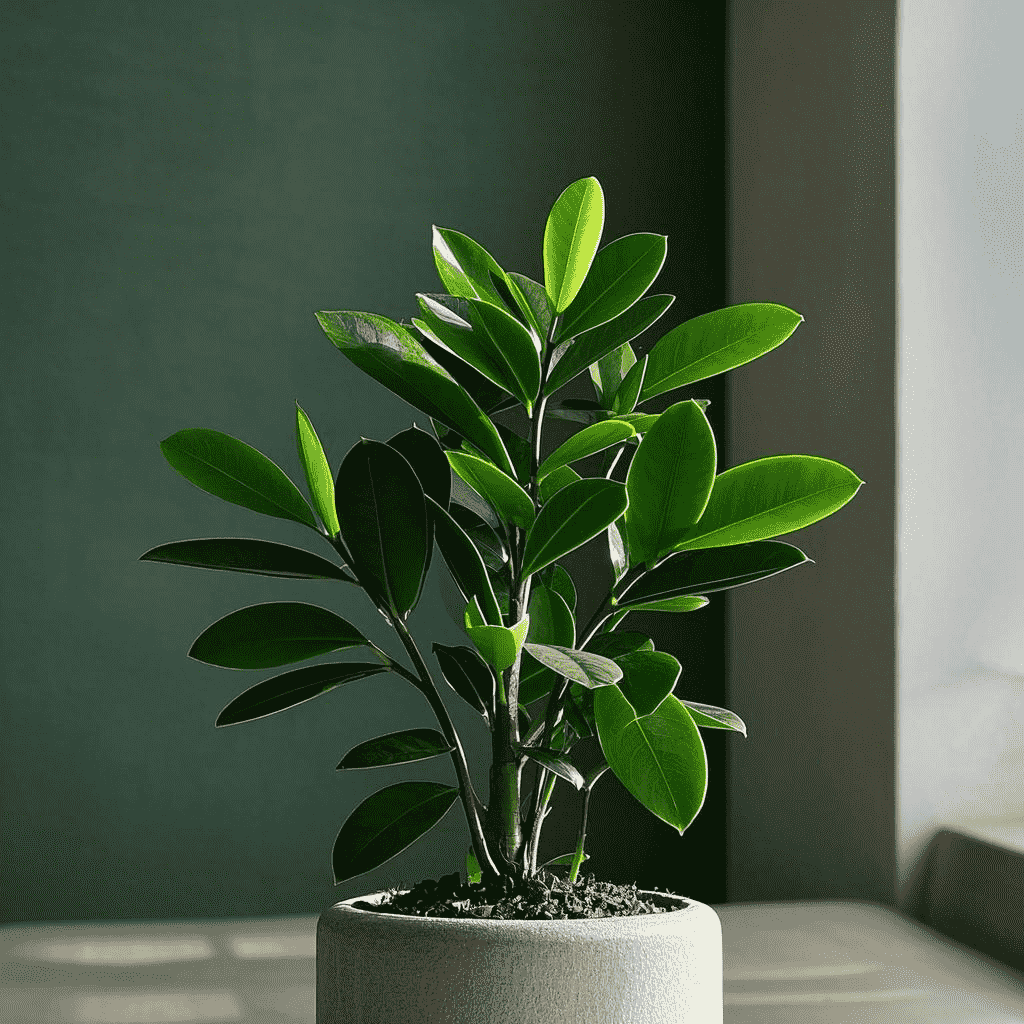 Zanzibar gem(Zamioculcas zamiifolia)