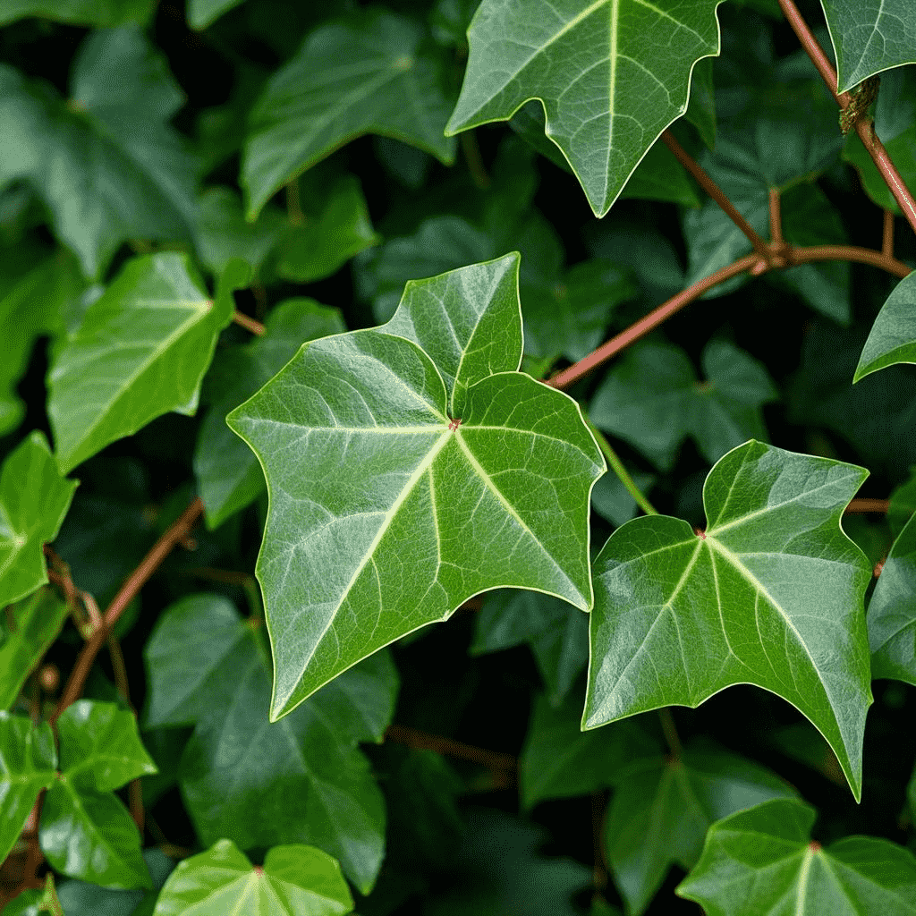 English ivy(Hedera helix)