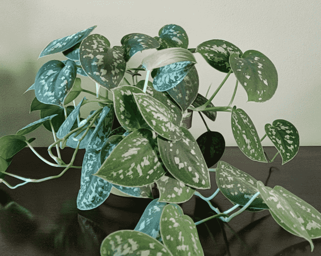 Satin pothos(Scindapsus pictus)