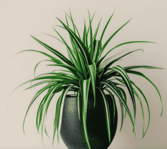 Spider plant(Chlorophytum comosum)